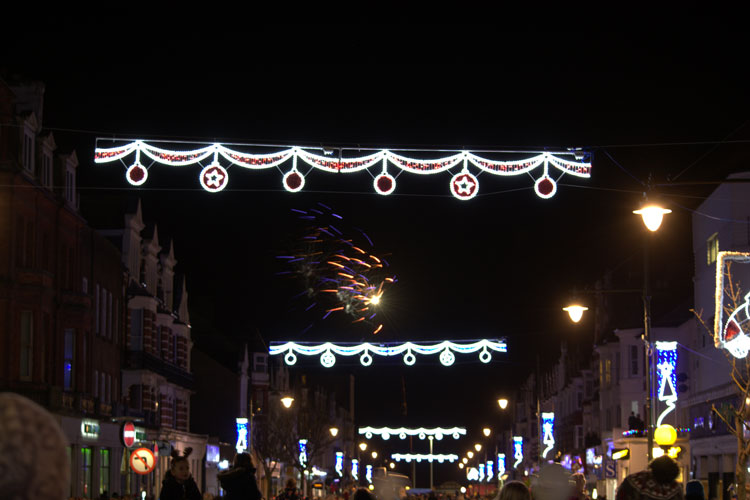 Bexhill's Christmas lights